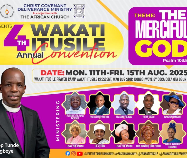 WAKATI ITUSILE 4th Annual Convention  (11th-15th Aug 2025)